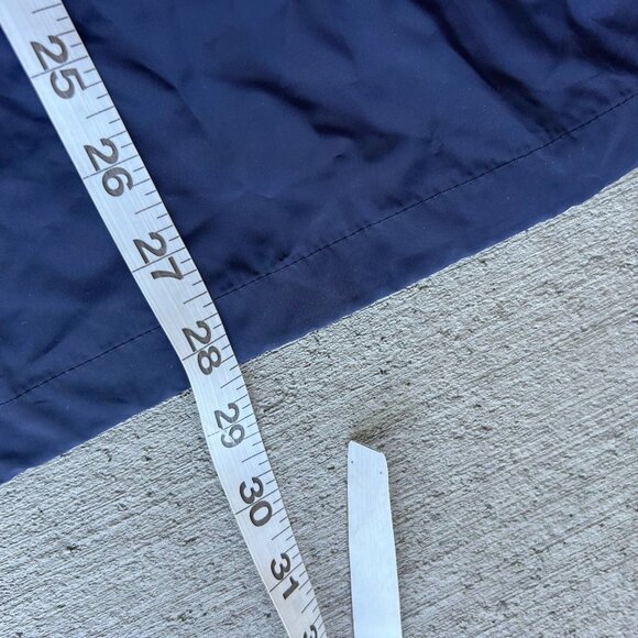 Mackage Men’s Hooded Lightweight Nylon Zip Jacket Navy Blue Size 38 M - Picture 7 of 7